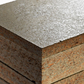 Cement bonded particle boards Betonwood