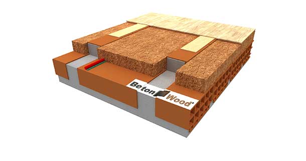 Solaio in fibra di legno FiberTherm Flex